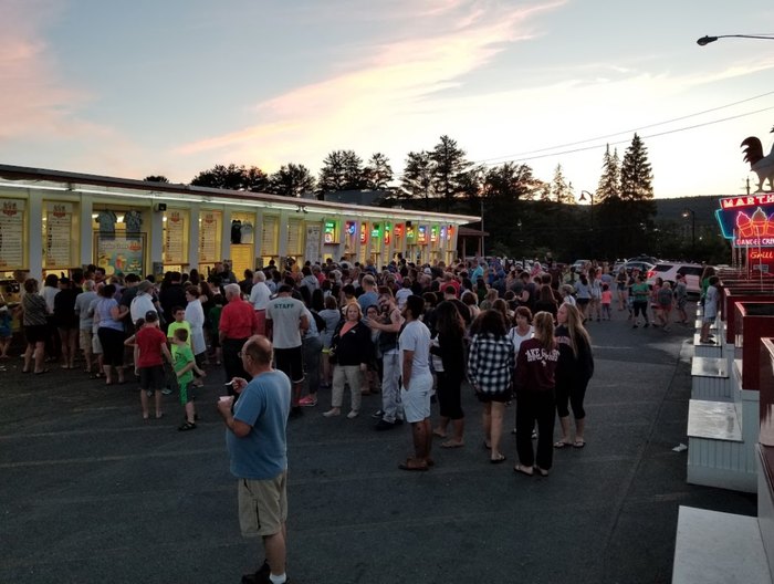 Crowd At Dusk